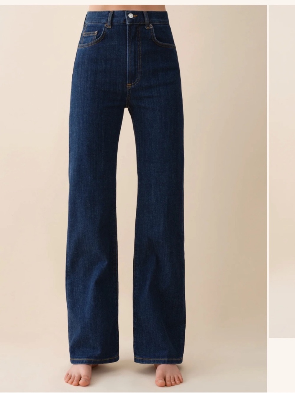Jeanerica Jeans & Co High Rise Straight Jeans, 25
